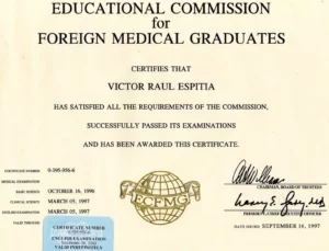 Certificado Medico Dr Espitia